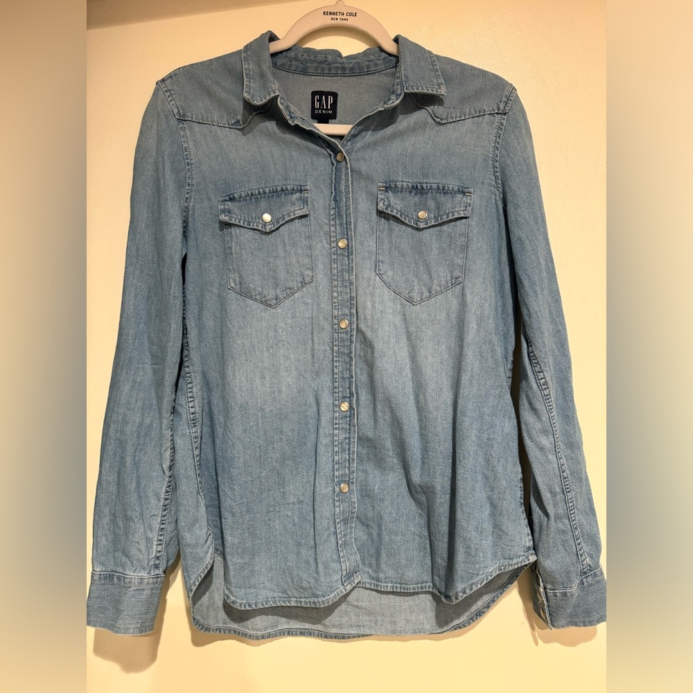 GAP Denim Button Down